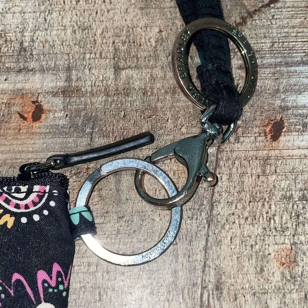 Vera Bradley lighten up lanyard card holder